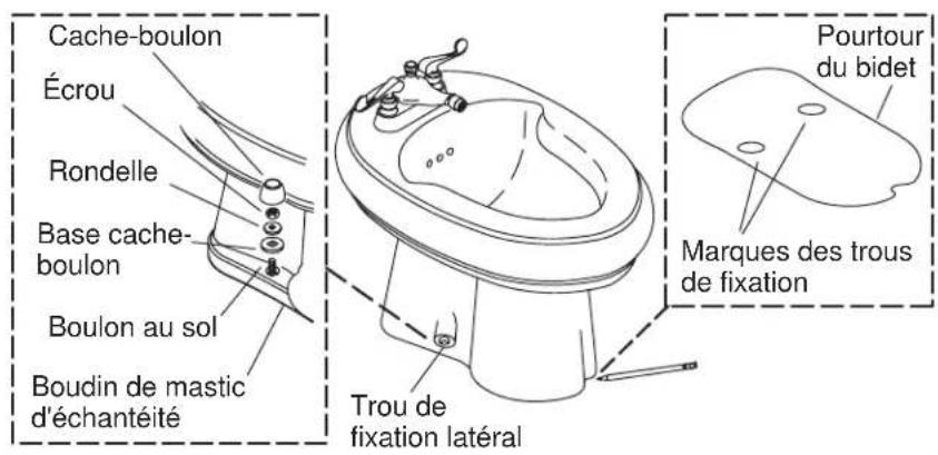KOHLER Fleur K-4873 - Installation au-dessus du sol - 1