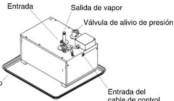 KOHLER Fast-Response K-1713 - Determine ellugarde instalación del generador devapor - 1