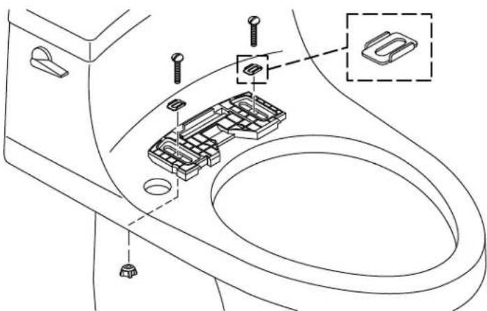 KOHLER PureWash K-27142 - Install the Mounting Plate - 1