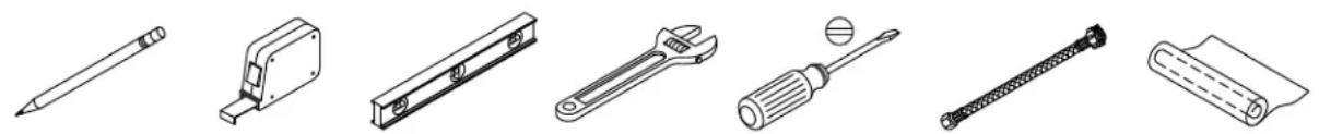 KOHLER PureWash K-30969 - Tools and Materials - 1