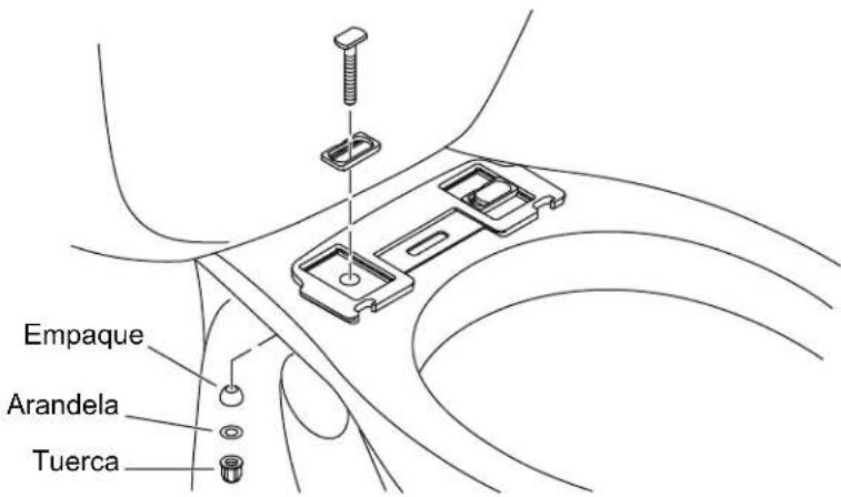 KOHLER PureWash K-28118 - Instale la placa de montaje - 1