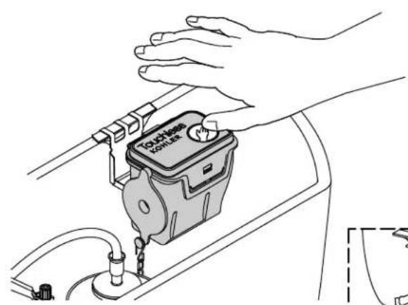 KOHLER Cimarron K-6418 - Install the Batteries - 2