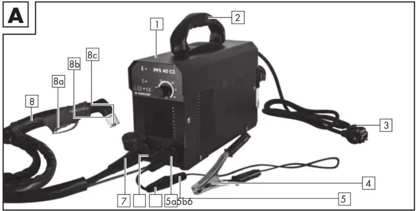 PARKSIDE PPS 40 C3 - PLASMASCHNEIDER - 1