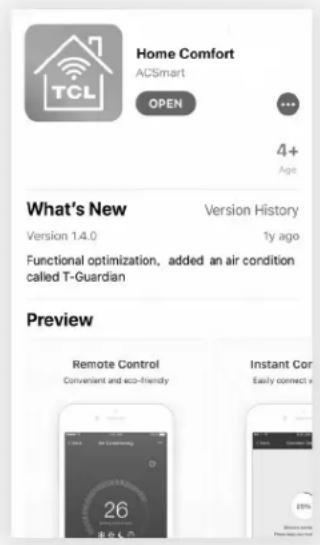 TCL TAW05CRW0N - Step 1: Download and Install the TCL Home Comfort App - 5