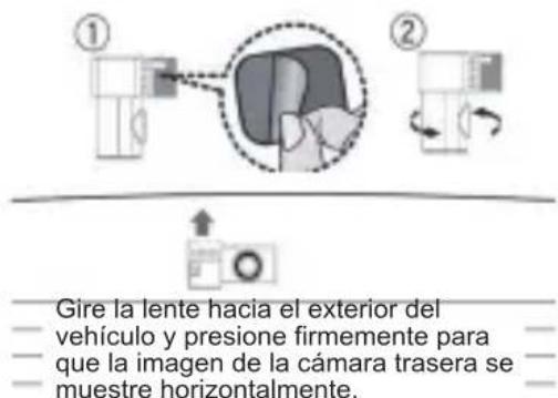 PIONEER VREC-H520DC - Instale la-camera trasera. - 1