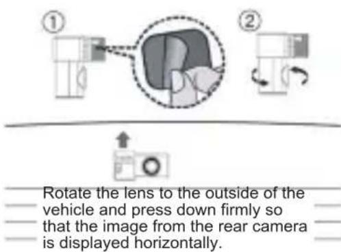 PIONEER VREC-H520DC - Install the rear camera. - 1