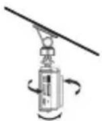 PIONEER VREC-H520DC - Adjust the angles - 1