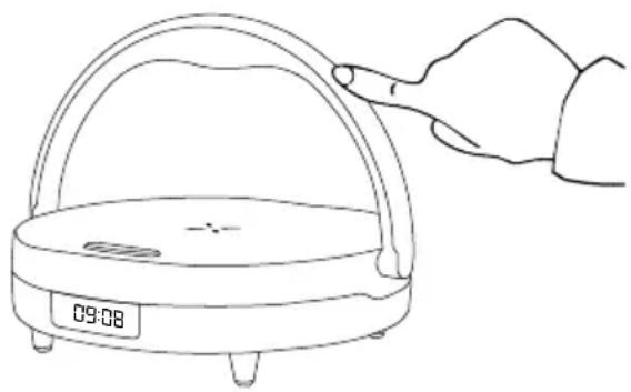 Kienzle 15321 - METHODE DE FONCTIONNEMENT DE L'ÉCLAIRAGE BLANC CHAUD PAR TOUCHE - 1