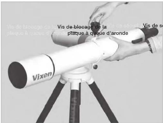 Vixen APZ - Fixation du tube optique - 5