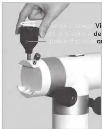 Vixen APZ - Fixation du tube optique - 2