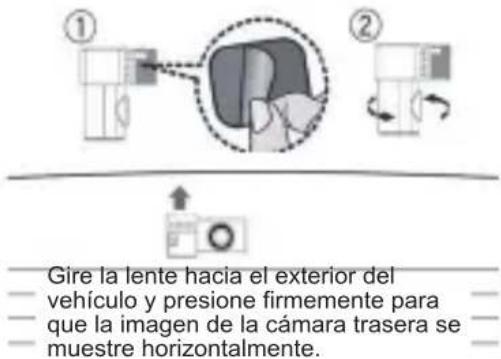 PIONEER VREC-Z820DC - Instale la cámara trasera. - 1