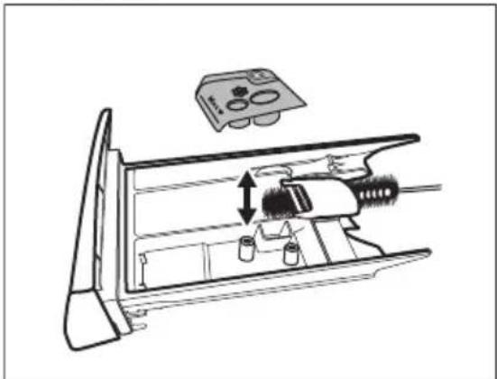 AEG LR73CB86 - Cleaning the detergent dispenser - 2