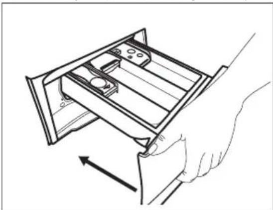 AEG LR73CB86 - Check the position of the detergent flap - 4