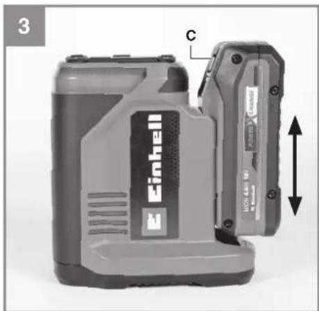 EINHELL TC-ES 18/150/1 Li - 5
