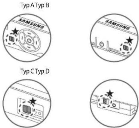 SAMSUNG QE77S91FAE - So schalten Sie das Mikrofon ein und aus - 1
