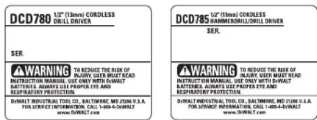 DEWALT DCD780C2 - DAY MONEY BACK GUARANTEE - 1