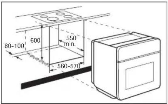 AEG BE7614000M - Encastrement sous un plan de travail de cuisine - 2