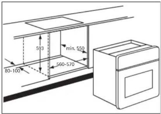 AEG BE7614000M - Encastrement sous un plan de travail de cuisine - 1