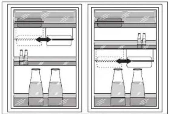 AEG SC 71840 6I - Emplacement du demi-balconnet - 1