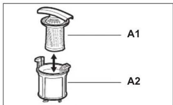 AEG F45020VI1P - De filters reinigen - 2