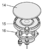 SAMSUNG GN641FFXD - ■ Re-assemble the Auxiliary, Semi-Rapid and Rapid burners as follows : - 1