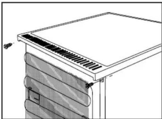 ZANUSSI ZRC 25 jc - Changement du sens d'ouverture de la porte - 2