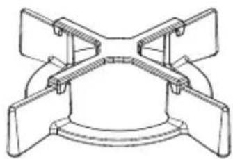 Atag HG9611ME - Verkleinerungsrost - 1