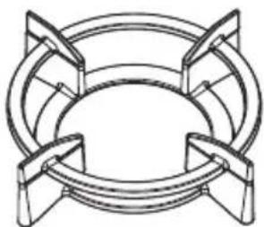 Atag HG9611ME - utilisation de la grille accessoire Wok - 1