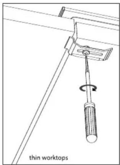 Atag HG9611ME - attachment points for mounting brackets - 2