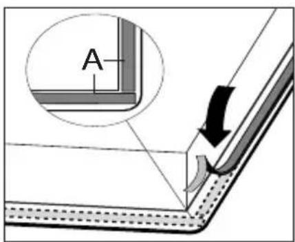 Atag HG9611ME - préparation de la plaque de cuisson - 2