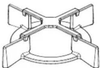 Atag HG9611ME - utilisation du réducteur de grille - 1