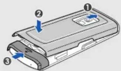 SAMSUNG GT-S7220 - Installer la carte SIM et la batterie - 4