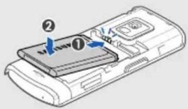 SAMSUNG GT-S7220 - Installer la carte SIM et la batterie - 3