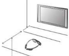 SAMSUNG Oled KE55S9CSL - - Operating range - 1