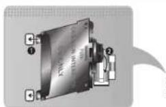 SAMSUNG Oled KE55S9CSL - Collegamento dell'adattatore di schede CI - 1