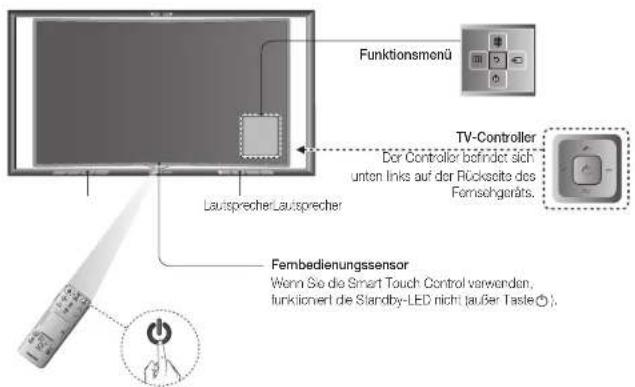 SAMSUNG Oled KE55S9CSL - Einschalten des Fernsehgeräts - 1