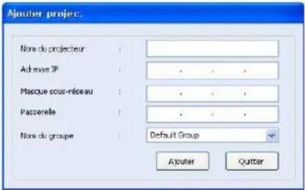 SAMSUNG SP-M225W - 3-6-2. Gestion du projecteur à l'aide d'un logiciel - 4