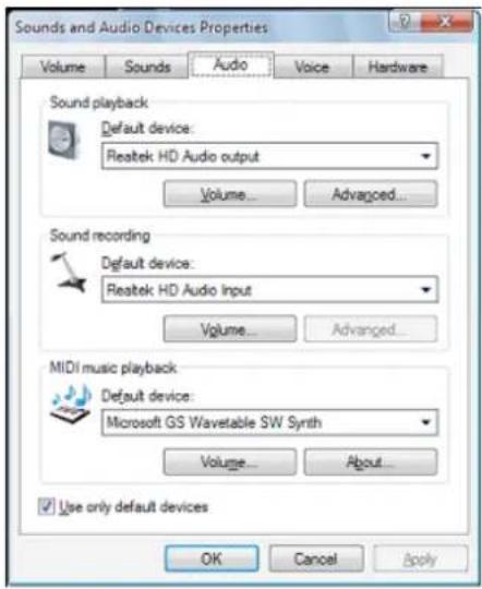 SAMSUNG SP-M225W - 2-11-2. Configuration des paramètres audio de votre PC - 2