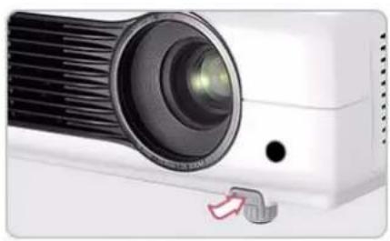 SAMSUNG SP-M225W - Pour ajuster l'image lors de l'installation du projecteur à l'avant de l'écran - 2