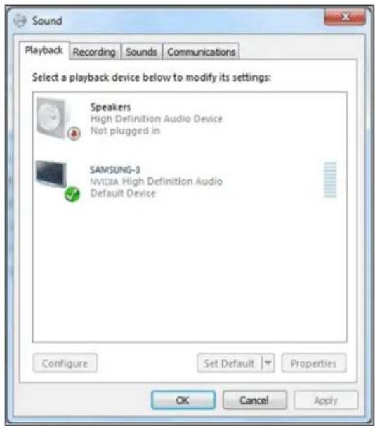 SAMSUNG SP-M225W - 2-11-2. Configuration des paramètres audio de votre PC - 3