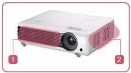 SAMSUNG SP-M225W - Ouvertures de ventilation - 1