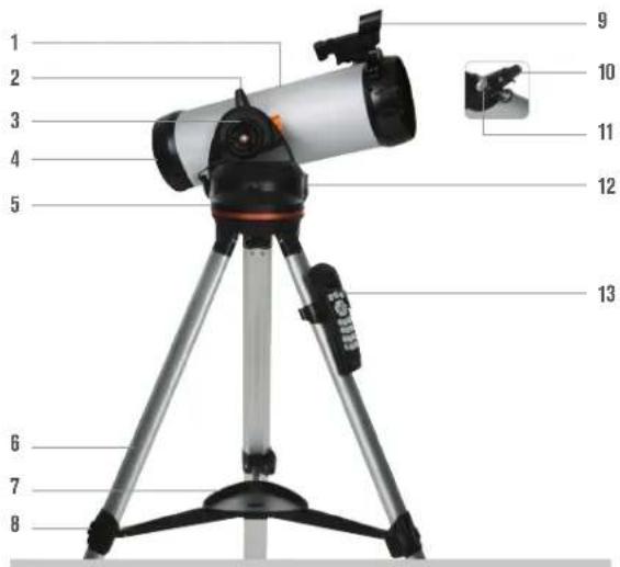 CELESTRON 114LCM Computerized - CONTENUTO DELLA CONFEZIONE - 2