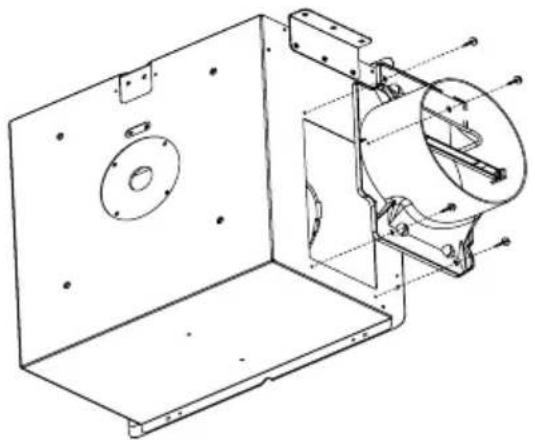 CDA EVX90SS - Installation instructions for mounting the motor externally - 15