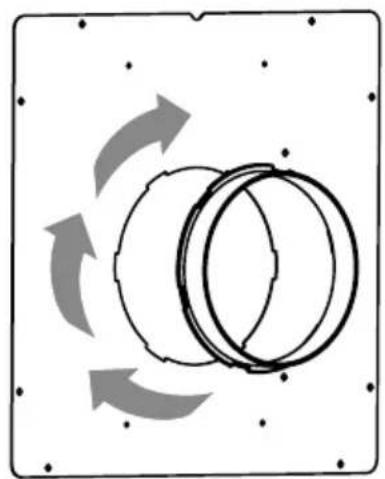 CDA EVX90SS - Installation instructions for mounting the motor externally - 4