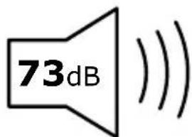 73dB