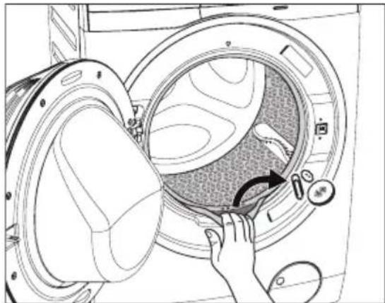 ELECTROLUX EWF1141R9WB - Loading The Laundry 5.2 Detergent Dispenser With - 1