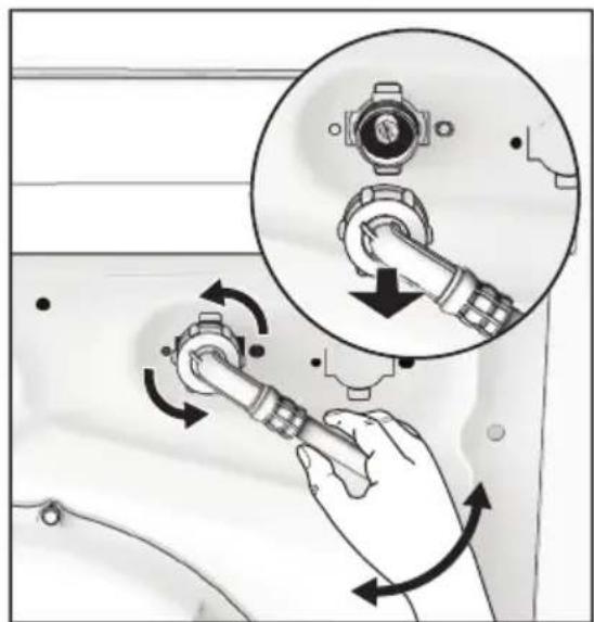 ELECTROLUX EWF1141R9WB - การทำความสะอาดตัวกรอง ท่อ naïำเข้า - 2