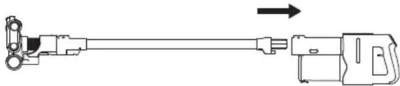 Heinner HSVC-V29.6SBK - Asamblarea aspiratorului - 1