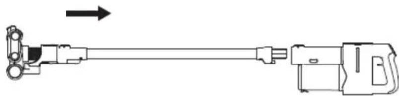 Heinner HSVC-V29.6SBK - Сглобяване на прахосмукачката - 2