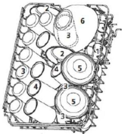 Technical diagram of a mechanical assembly with numbered components, likely a gear or housing component.